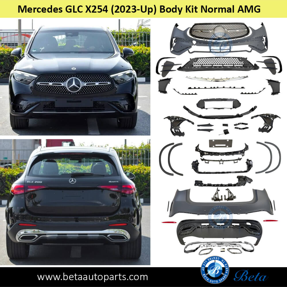 Body Kit Normal AMG without Radiator Grille for Mercedes GLC-Class 2023-Up models, Part Number 2548851A00