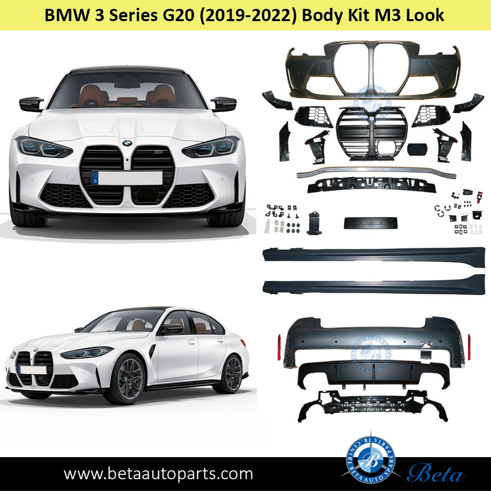 BMW 3 Series G20 (2019-2022), Body Kit M3 Look with PDC with ACC with Park Assist, Taiwan