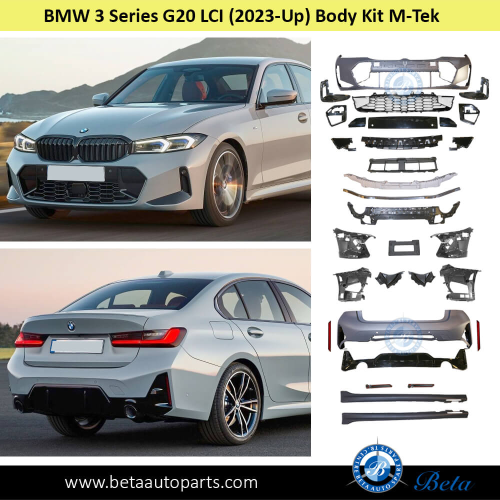 BMW 3 Series G20 LCI (2023-Up), Body Kit M-Tek, Taiwan