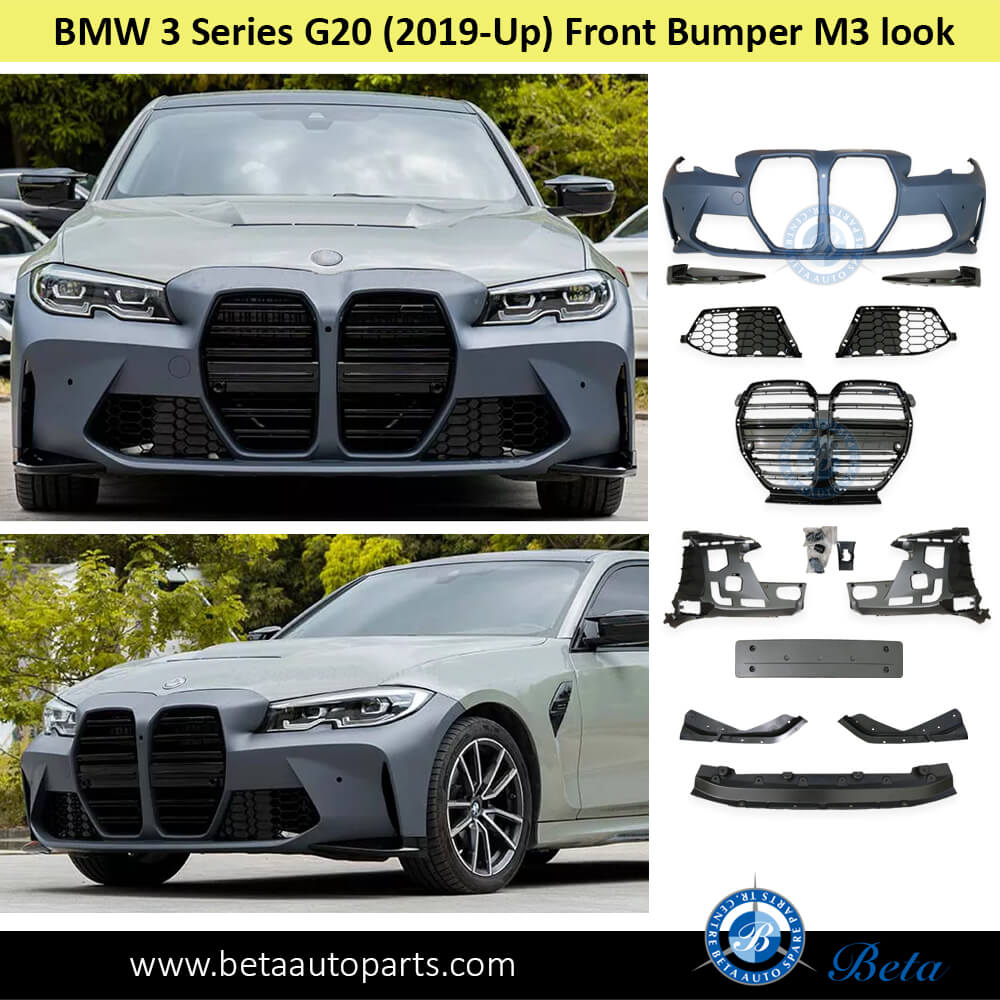 BMW 3 Series G20 (2019-2022), Front Bumper M3 Look, China