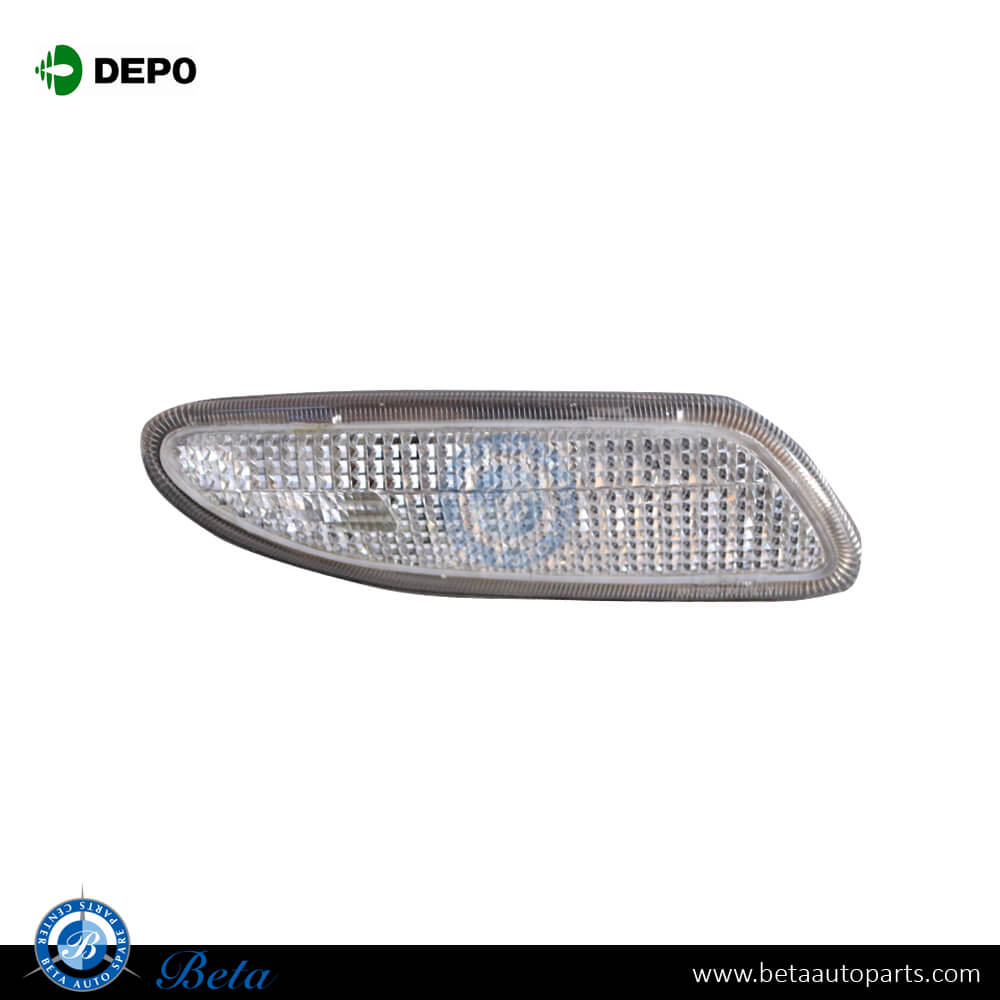 thumbnail image 2 of Mercedes C-Class W203 (2001-2006) Right Front Bumper Molding With Chrome Trim – OEM Part 2038856221 2 of 4