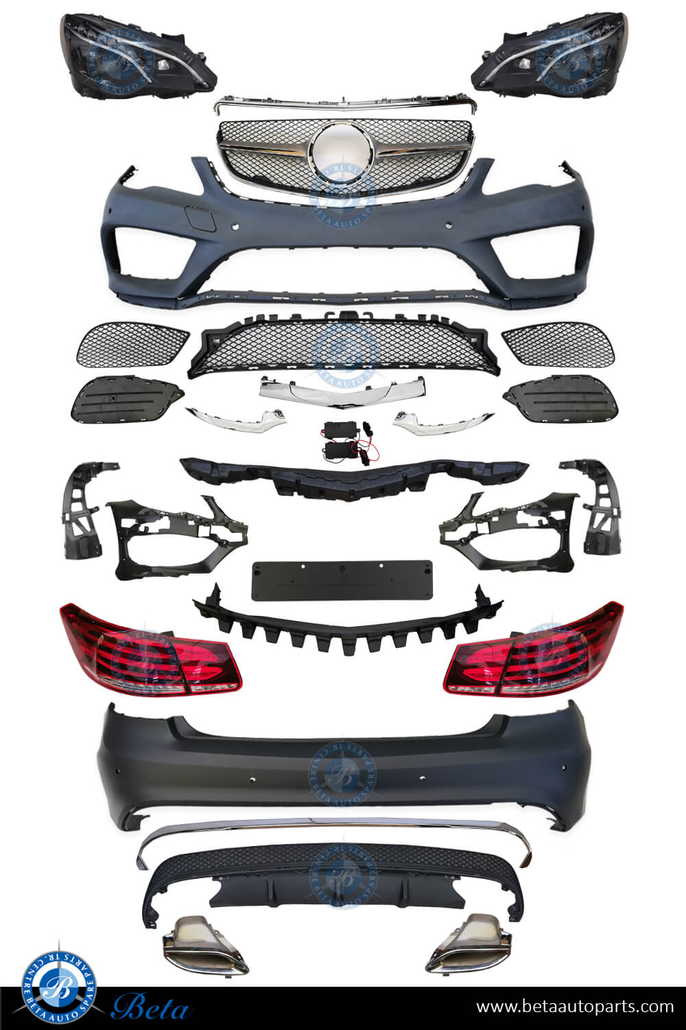 Mercedes E-Class Coupe C207 (2010-2013), Body Kit Conversion Upgrade to 2014 Normal AMG, China