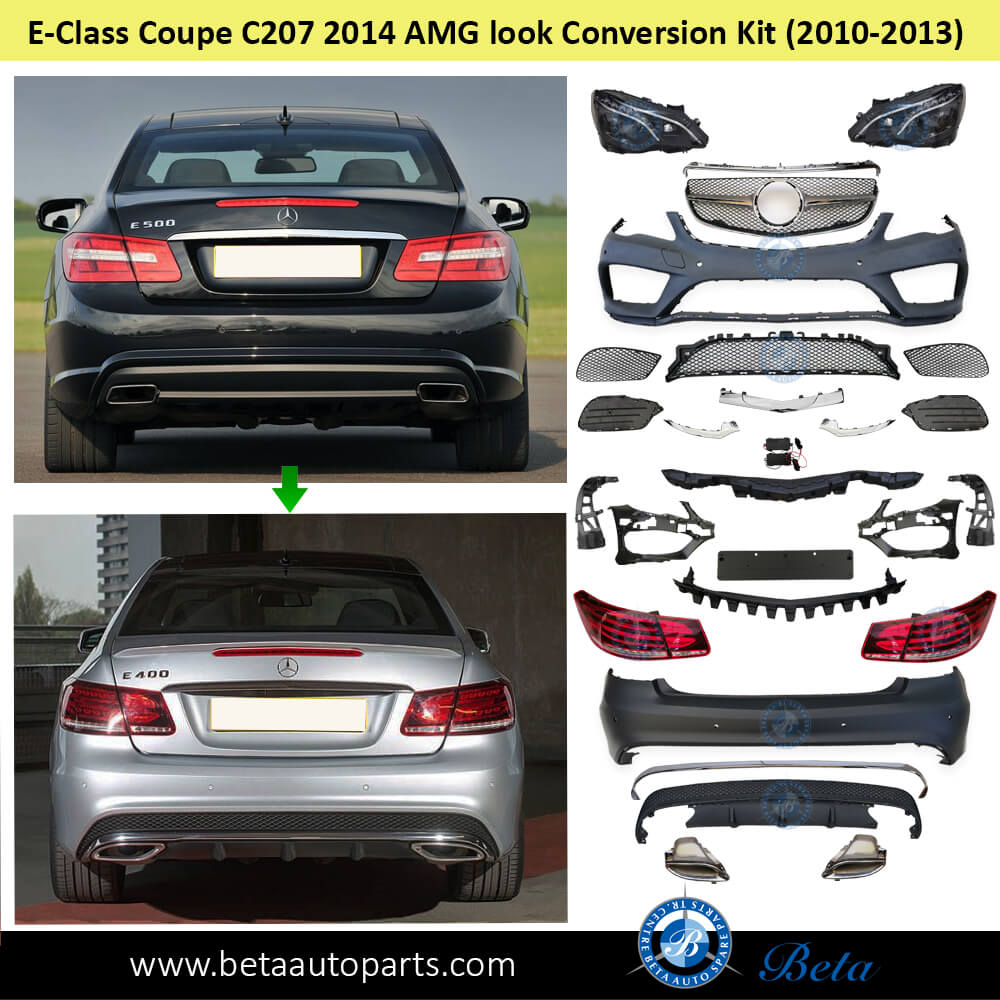 Mercedes E-Class Coupe C207 (2010-2013), Body Kit Conversion Upgrade to 2014 Normal AMG, China