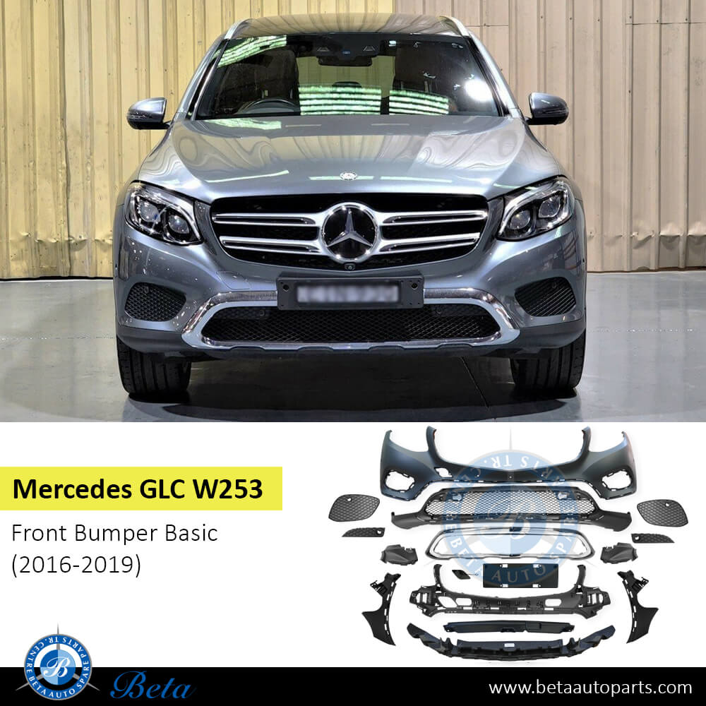 Mercedes GLC-Class W253 (2016-2019), Front Bumper Basic, China, 2538850001
