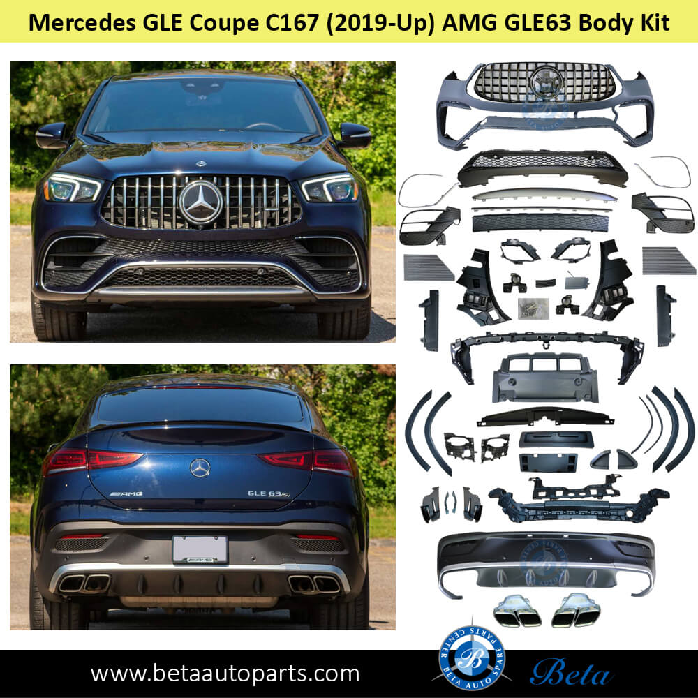 Mercedes GLE-Class Coupe C167 (2019-Up), Body Kit AMG Gle63, China