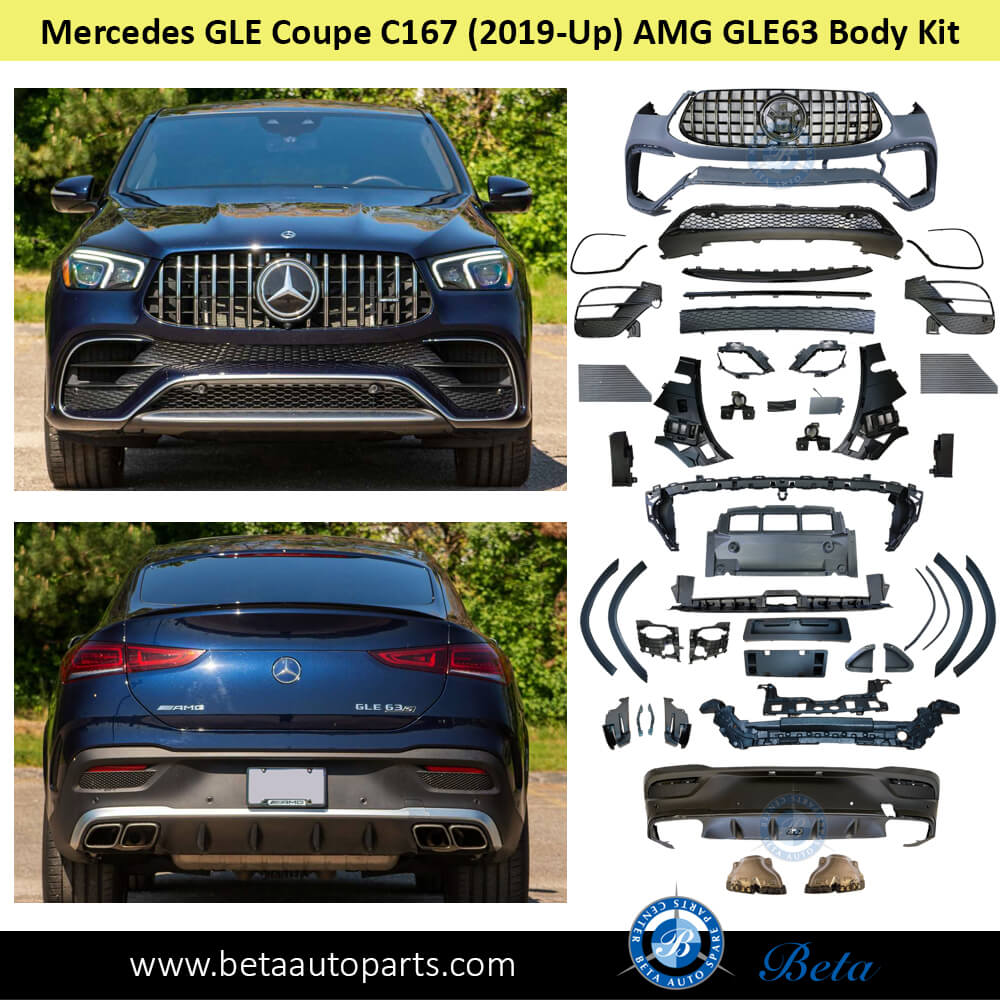 Mercedes GLE-Class Coupe C167 (2019-Up), Body Kit AMG Gle63, China