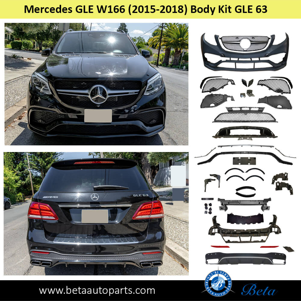 Mercedes GLE-Class W166 (2015-2018), Body Kit AMG GLE63, China