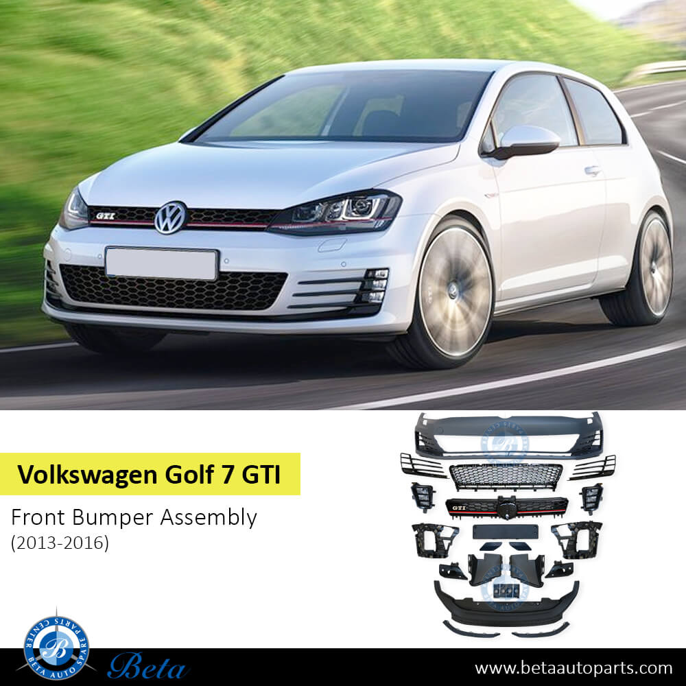 Volkswagen Golf 7 GTI (2013-2016), Front Bumper, China, 5G0807217AD