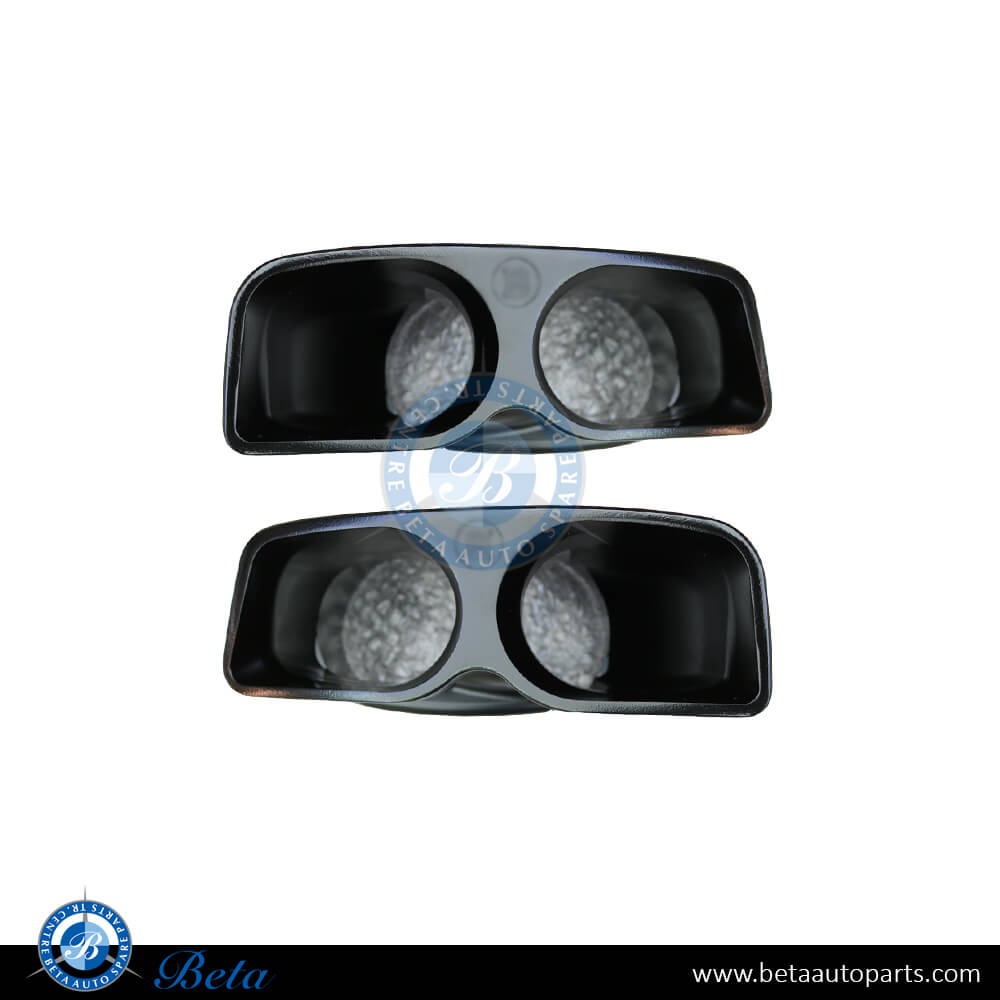 Exhaust Tips BBS for Mercedes C-Class W205 2019-2021 models, Part Number 0004903000 / 0004903100