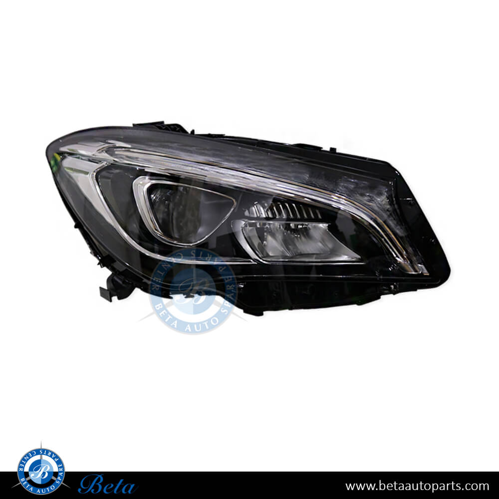 Right Side Headlamp static LED - Europe Type for Mercedes CLA-Class C117 2017-2018 models, Part Number 1178206861/1179069900