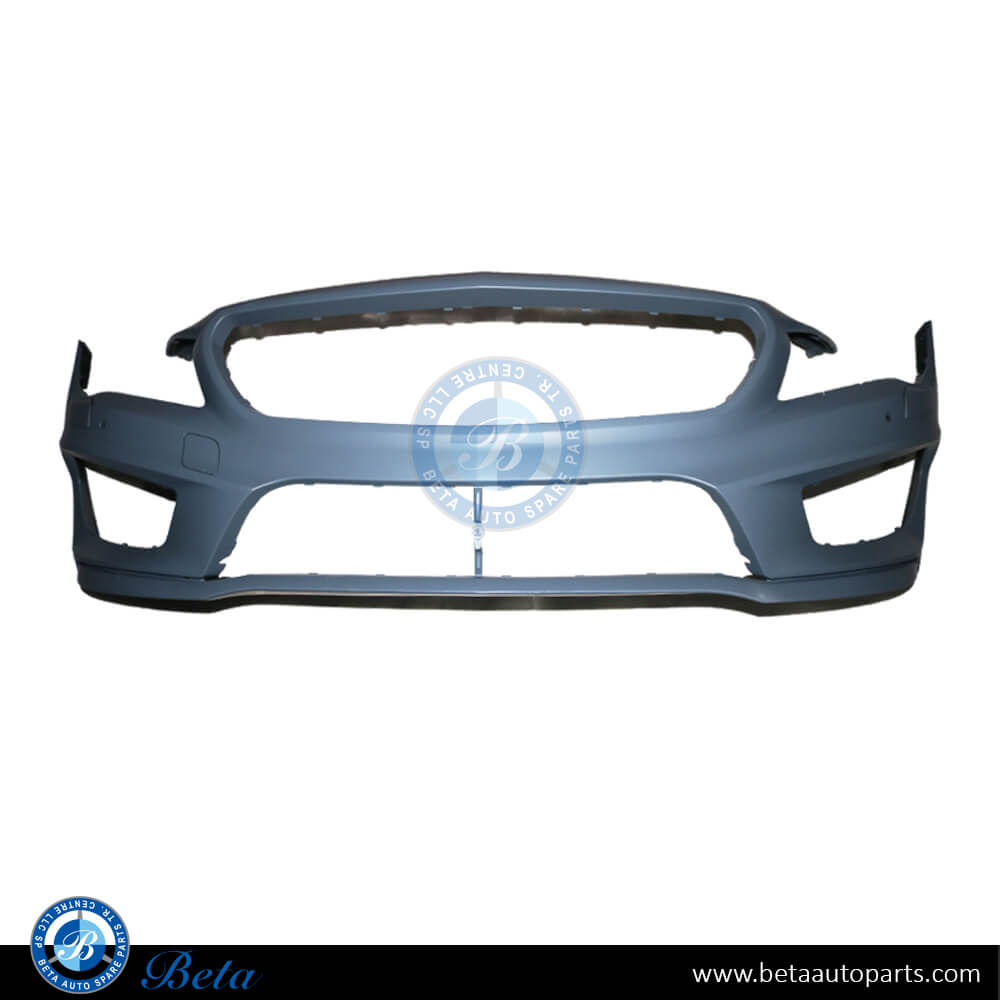 Front Bumper AMG CLA45 with PDC and Washer for Mercedes CLA-Class 2013-2016 models, Part Number 1178804840