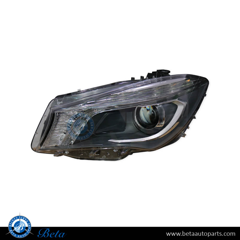 Left Side Headlamp Xenon - Europe Type for Mercedes CLA-Class C117 2013-2016 models, Part Number 1179066300 / 1178204261