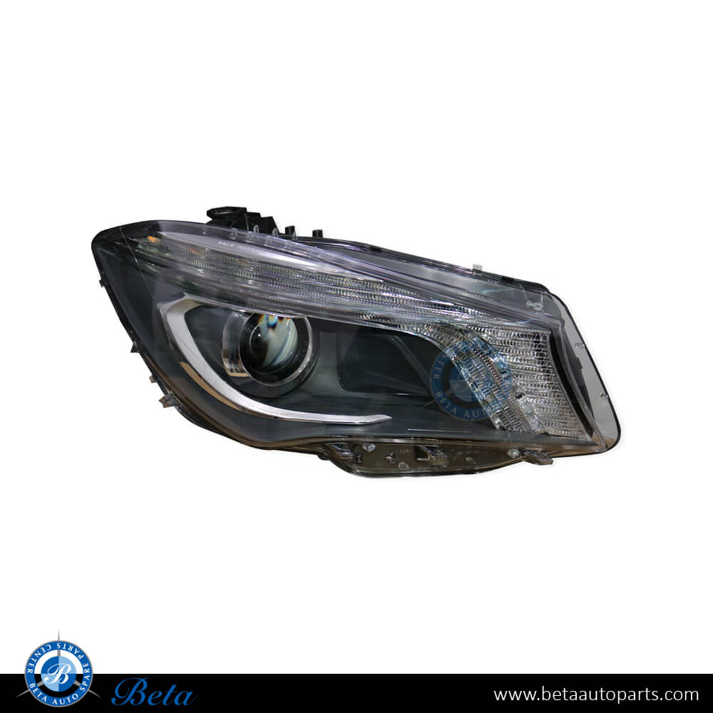 Right Side Headlamp Xenon - Europe Type for Mercedes CLA-Class C117 2013-2016 models, Part Number 1179066400 / 1179064961