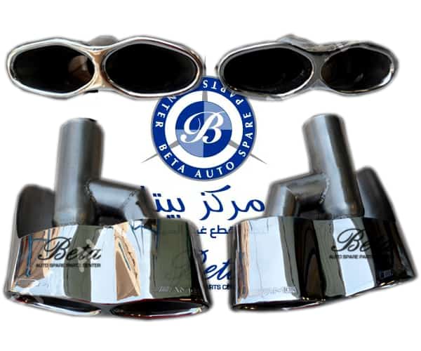 Exhaust Tips AMG S65 for Mercedes S-Class W221 2010-2013 models, Part Number 2214907721 / 2214907821