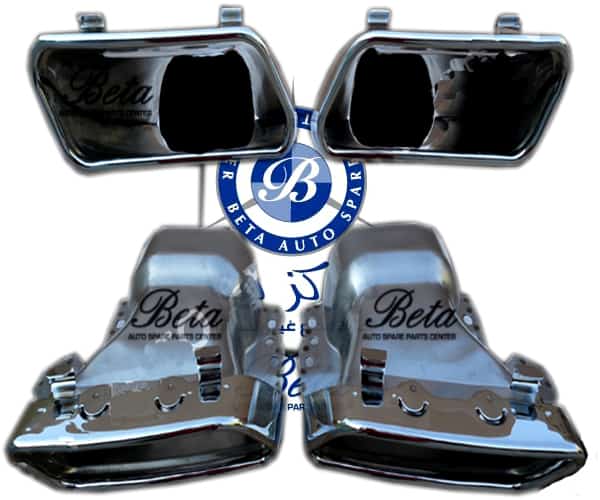 Exhaust Tips Normal AMG for Mercedes S-Class W221 2006-2013 models, Part Number 2214902921 / 2214903021