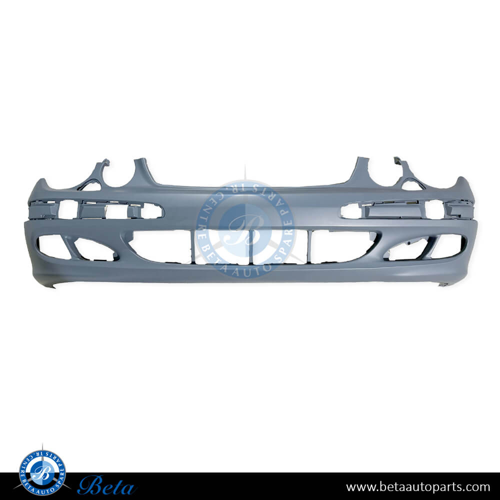 W211 FRONT BUMPER ELEGANCE WITH PDC WITH WASH 2118800140 FROM TAIWAN 2002 TO 2005 MODEL