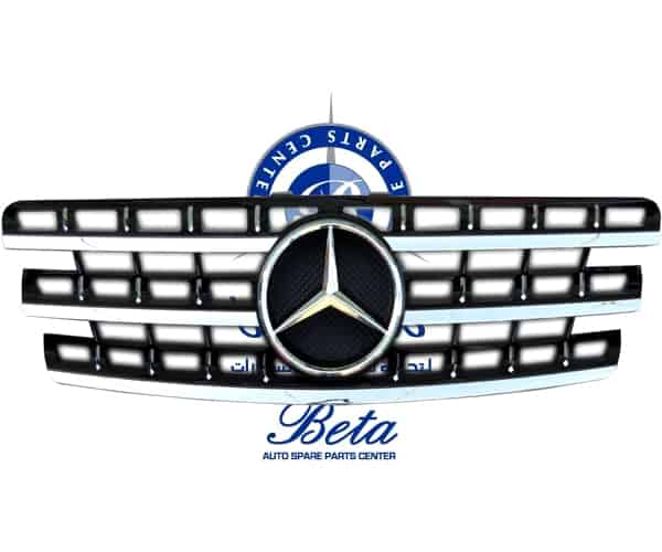 Radiator Grille without Base without Logo -Black for Mercedes ML-Class W164 2009-2011 models, Part Number 1648801985