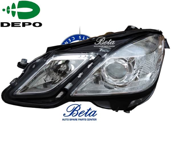 Left Side Headlamp Normal for Mercedes E-Class W212 2010-2013 models, Part Number 2128200161