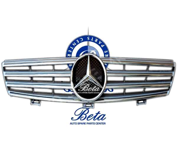 Radiator Grille with Chrome -Silver for Mercedes CLS-Class W219 2004-2007 models, Part Number 2198800083