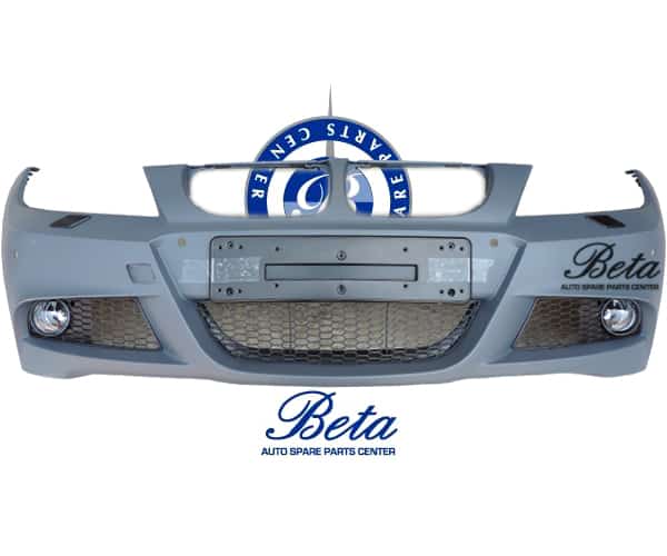 Front Bumper with PDC with Washer M-Tek for BMW 3 Series E90 LCI 2009-2011 models, Part Number 51118046990