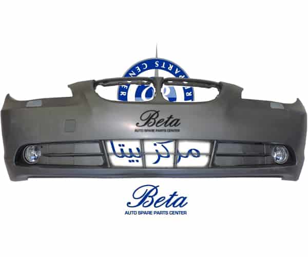 E60 FR BUMPER COMPLETE W/O PDC W/WASH, Part Number 51117111739