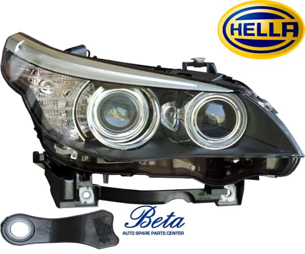 Right Side Headlamp Xenon for BMW 5 Series E60 LCI 2008-2009 models, Part Number 63127177752