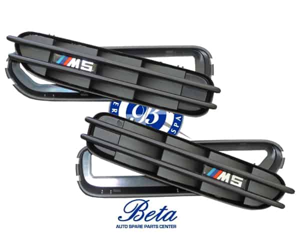 Fender Air Vents M5 -Black for BMW 5 Series E60 2003-2009 models, Part Number 51137896849 / 51137896850