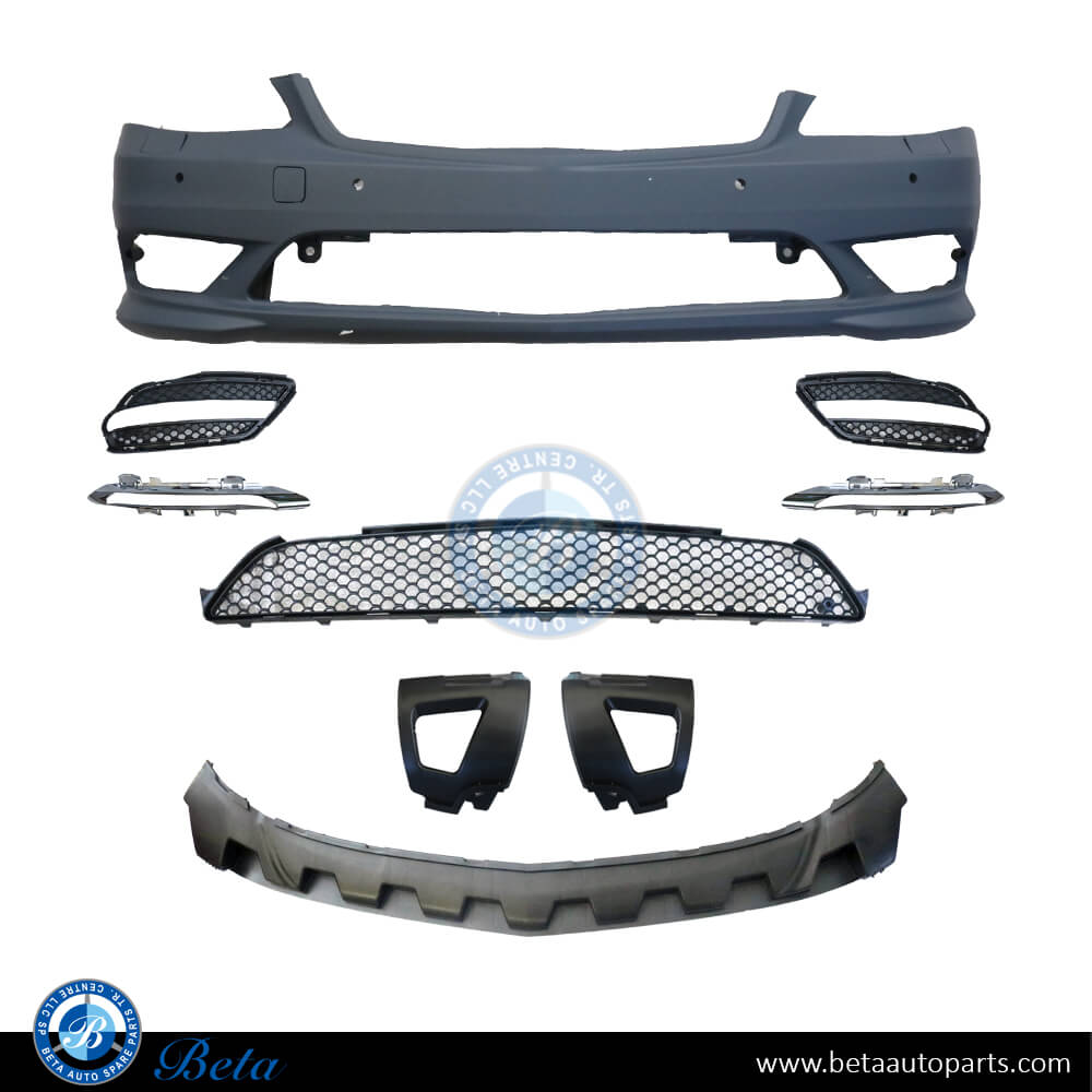W221 BODY KIT S500 NORMAL AMG WITH PDC WITH WASH FROM TAIWAN 2006 TO 2012 MODEL