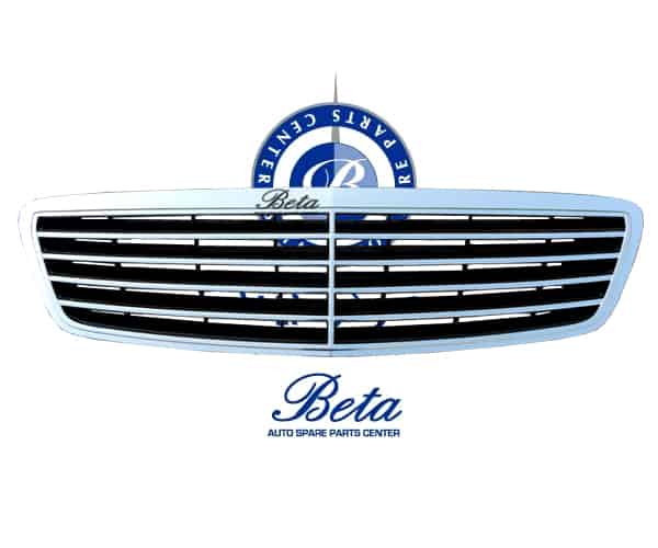 Radiator Grille for Mercedes S-Class W220 1999-2002 models, Part Number 2208800383