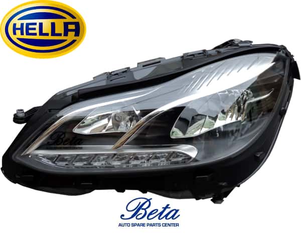 Left Side Headlamp Static LED for Mercedes E-Class W212 2014-2016 models, Part Number 2128201739