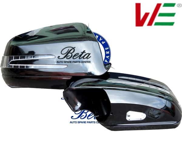 Mirror Cover Arrow Type -Black for Mercedes C-Class W204 2008-2010 models, Part Number 2048101A64