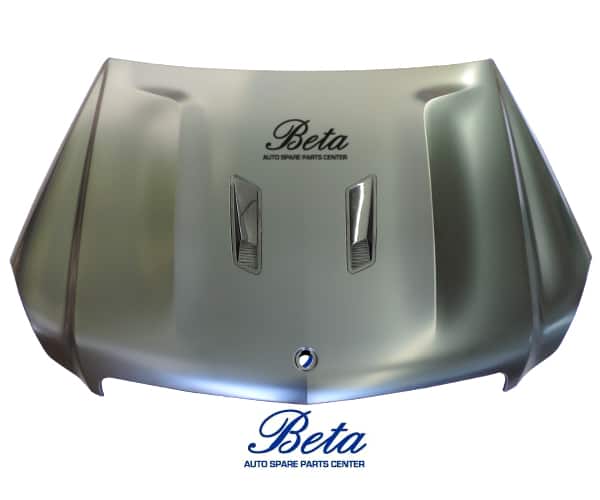 Hood C63 Look Black Series Aluminum for Mercedes C-Class W204 2011-2014 models, Part Number 2048801257