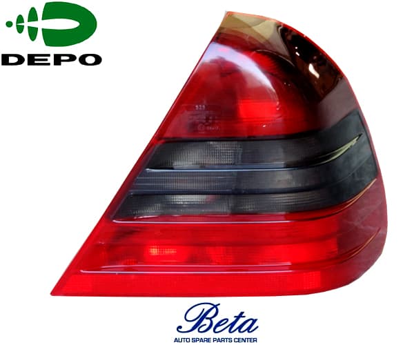 Right Side Tail Lamp -Dark for Mercedes C-Class W202 1994-2000 models, Part Number 2028205266