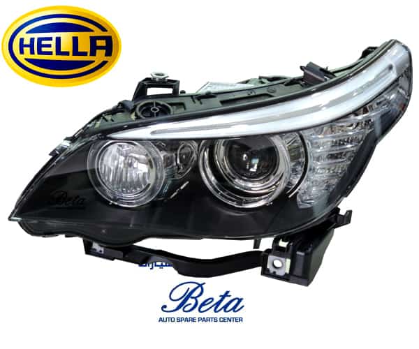 Left Side Headlamp Xenon Adaptive for BMW 5 Series E60 LCI 2008-2009 models, Part Number 63127045691