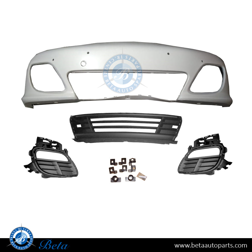 Front Bumper with PDC with Washer GTS OE Size for Porsche Panamera 2010-2013 models, Part Number 97050591128