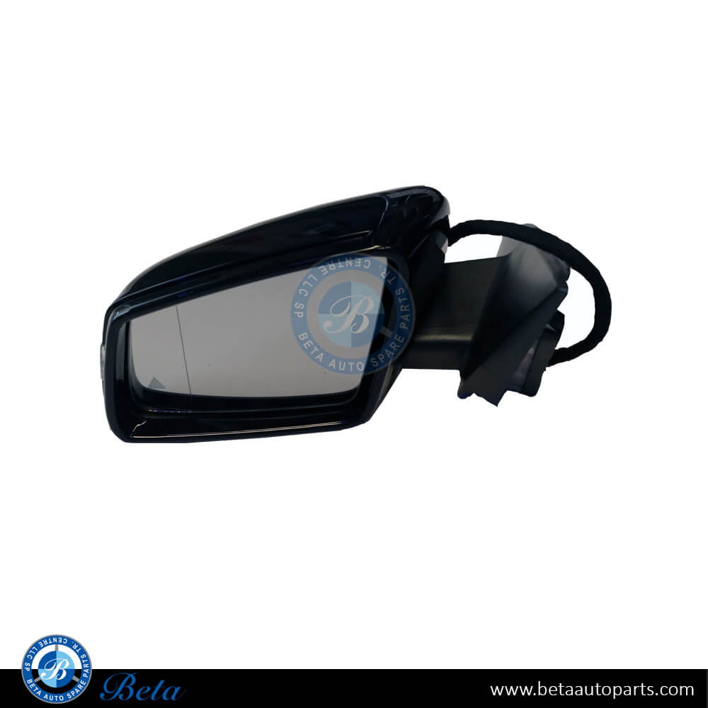 Left Side Side Mirror with Folding and Blind Spot for Mercedes GLA-Class 2014-2020 models, Part Number 1568103500