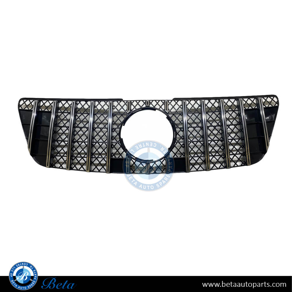 Grille GT look for Mercedes ML-Class W164 2009-2011 models, Part Number 1648851985
