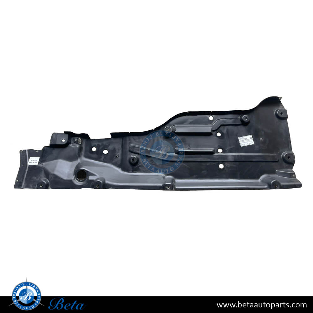 Left Side Coating under cover for Mercedes W166/X166 2012-2019 models, Part Number 1666100408/1666809007