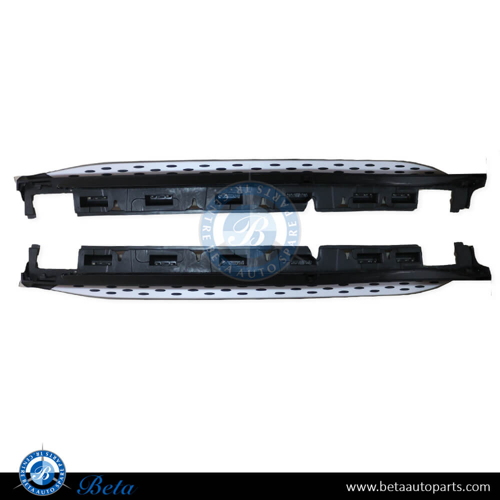 Side Steps without LED Lamp for Mercedes GL-Class/GLS-Class X166 2013-2019 models, Part Number 1666900075 / 1666900675