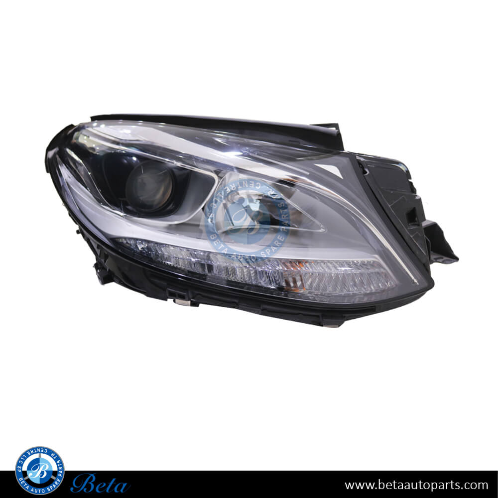 Right Side Headlamp Normal with LED (Right) for Mercedes GLE-Class 2015-2018 models, Part Number 1668201659