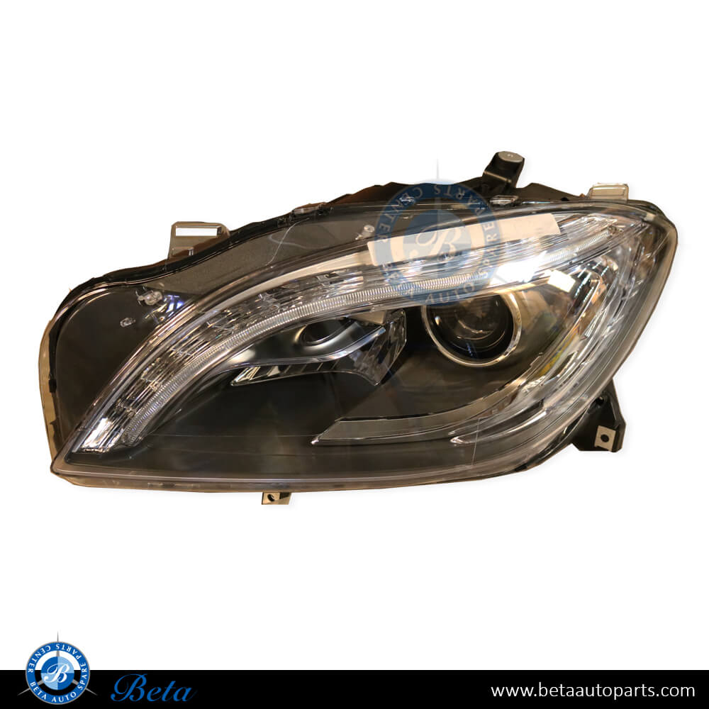 Left Side Headlamp Xenon with Night Vision for Mercedes ML-Class W166 2012-2014 models, Part Number 1668206059
