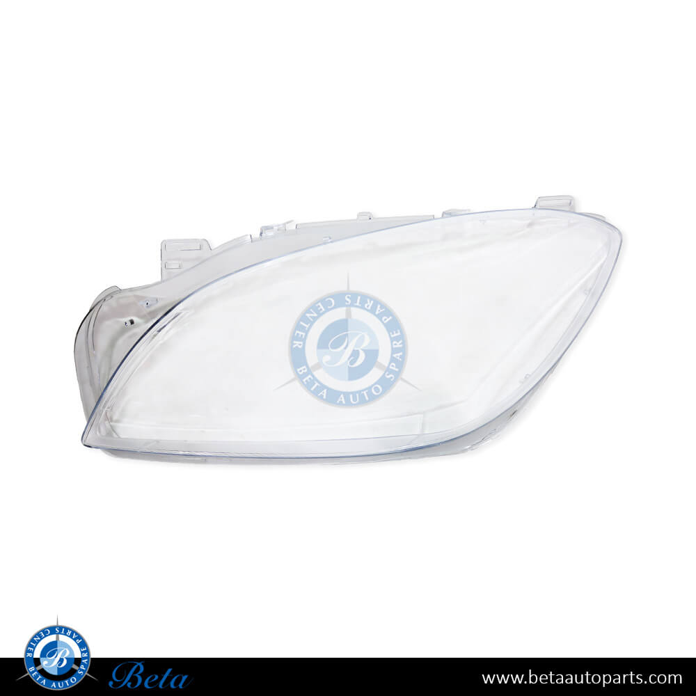 Left Side Headlamp Lens for Mercedes ML-Class W166 2012-2014 models, Part Number 1668208561
