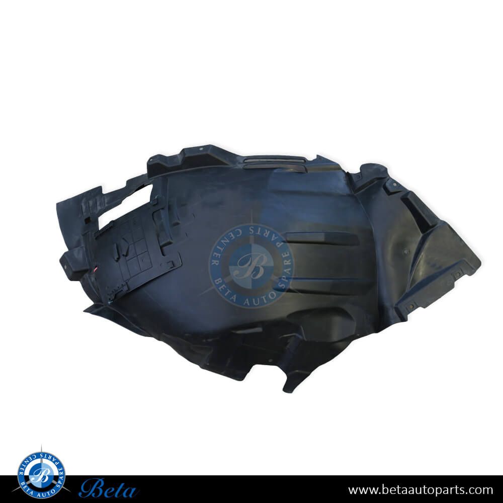 Left Side Front Wheel Fender Liner Front Half for Mercedes GL-Class/GLS-Class X166 2013-2019 models, Part Number 1668802605