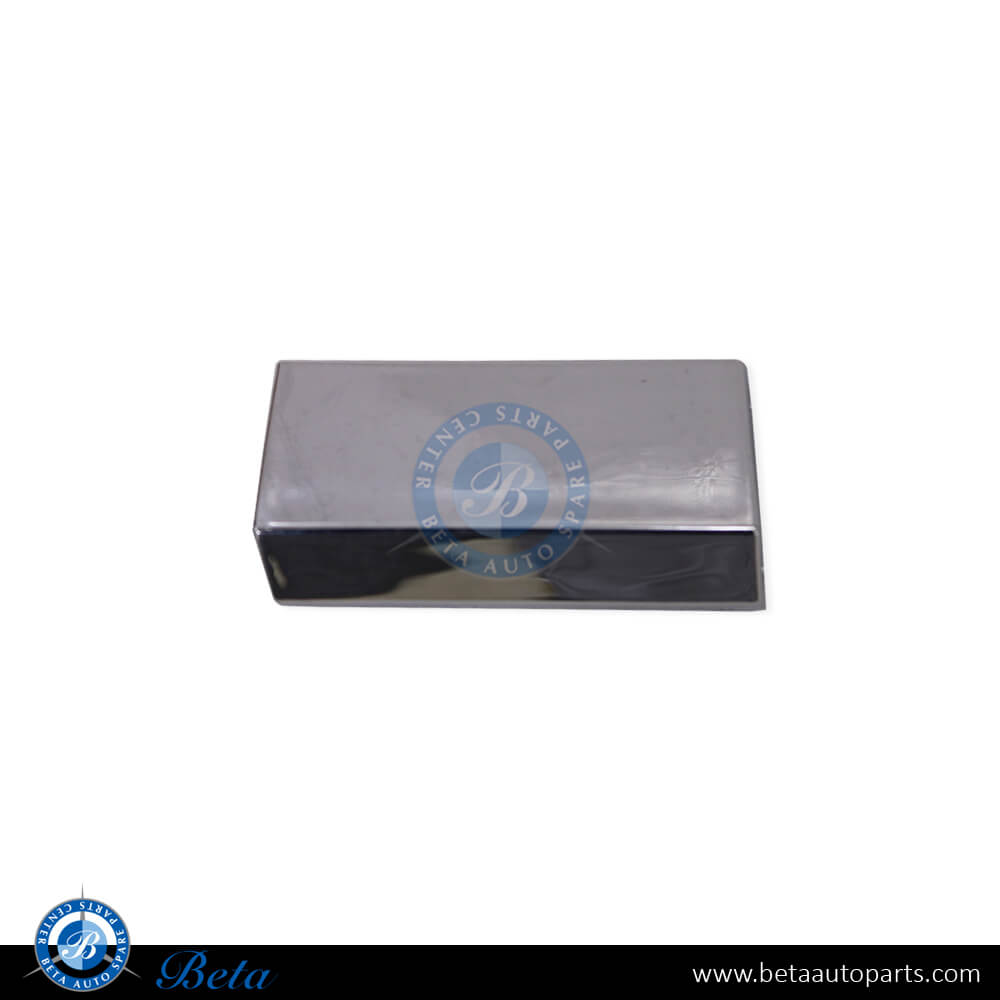 Rear Bumper Tow Cover with Chrome for Mercedes ML-Class W166 2012-2014 models, Part Number 1668851423