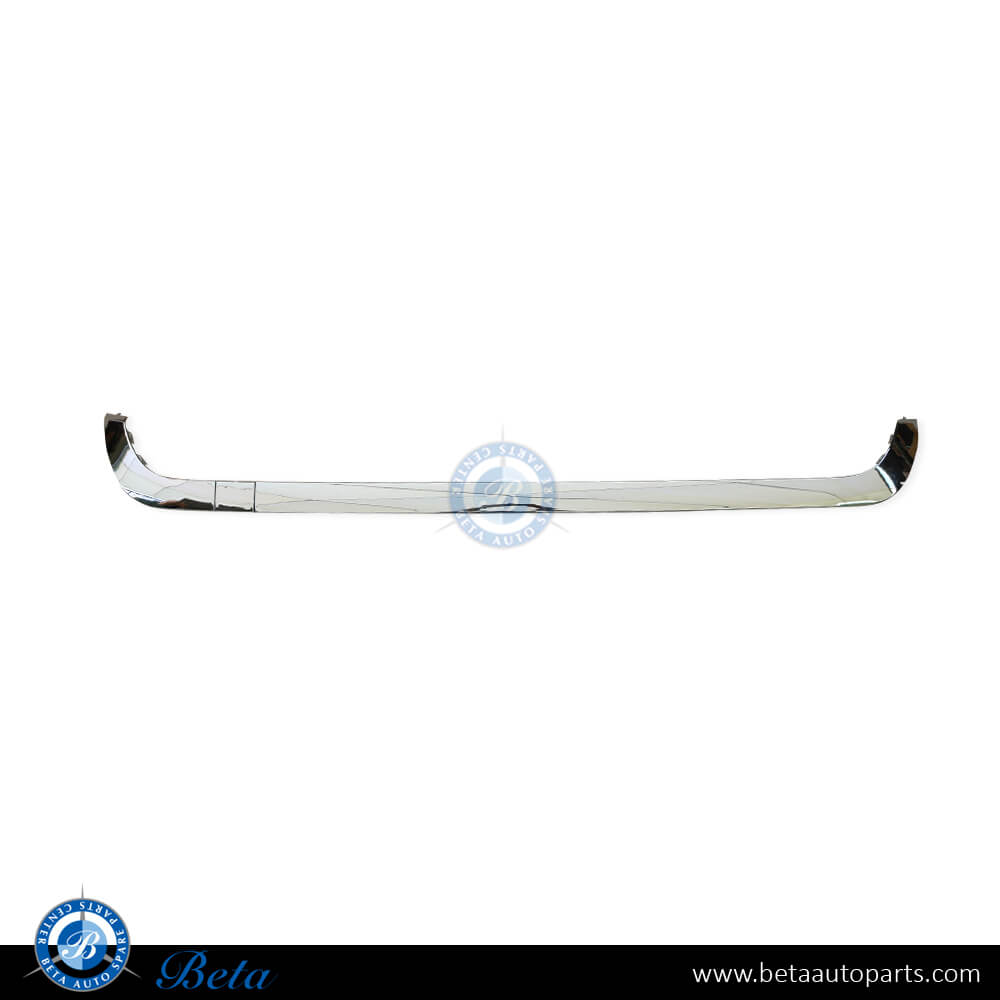 Rear Diffuser Upper Chrome Moulding for Mercedes ML-Class/GLE-Class W166 2012-2014 models, Part Number 1668852274 / 1668851601