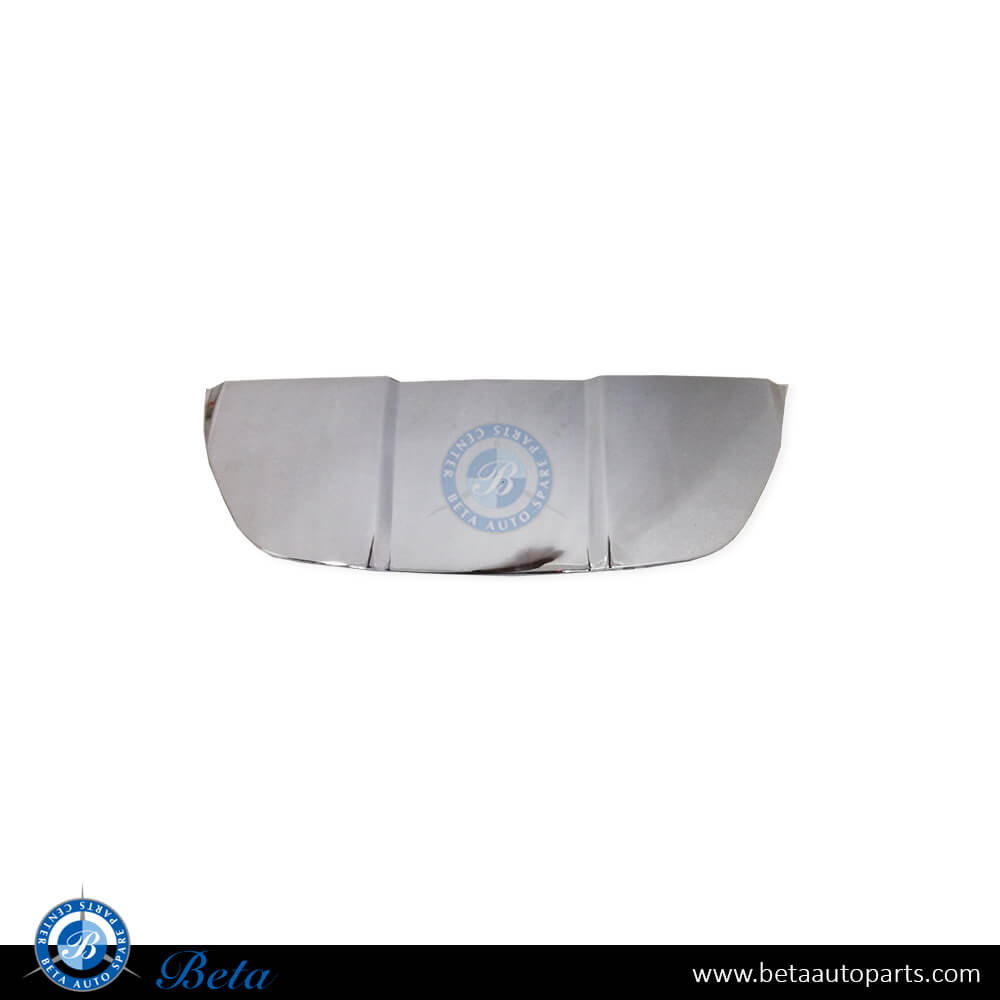 Rear Bumper Chrome Cover Normal AMG for Mercedes ML-Class W166 2012-2014 models, Part Number 1668852324