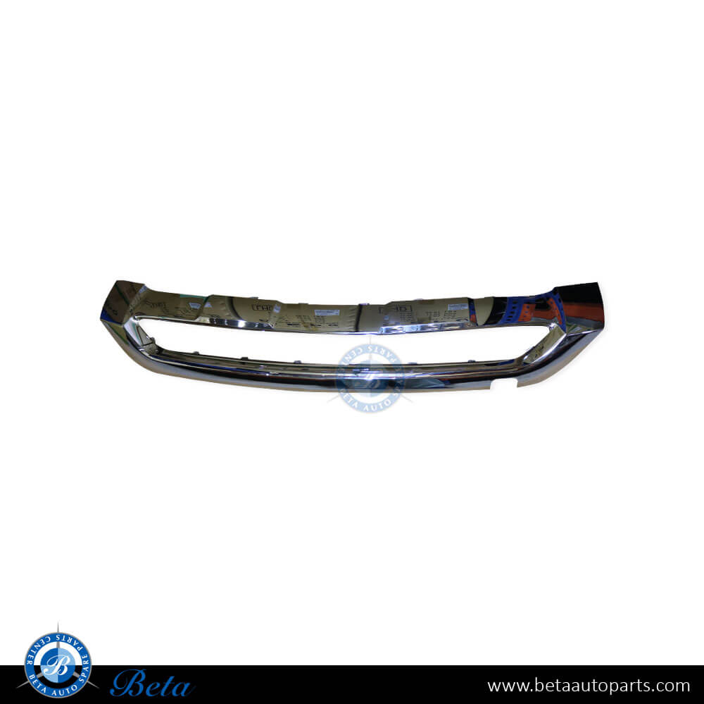 Front Bumper Lower Chrome Moulding for Mercedes GLE-Class W166 2015-2018 models, Part Number 1668857122/1668850301