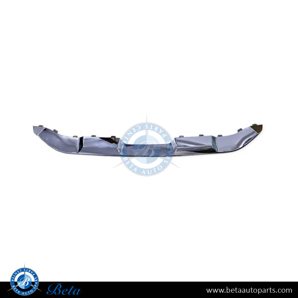 Rear Diffuser Chrome Moulding for Mercedes GLE-Class W166 2015-2018 models, Part Number 1668857622