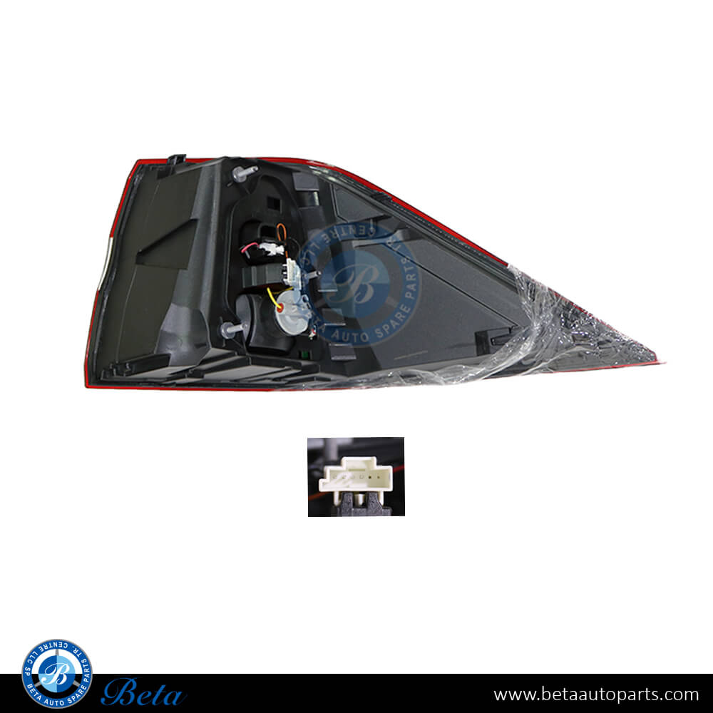 Left Side Tail Lamp USA Type (Left) for Mercedes ML-Class 2012-2014 models, Part Number 1669063501