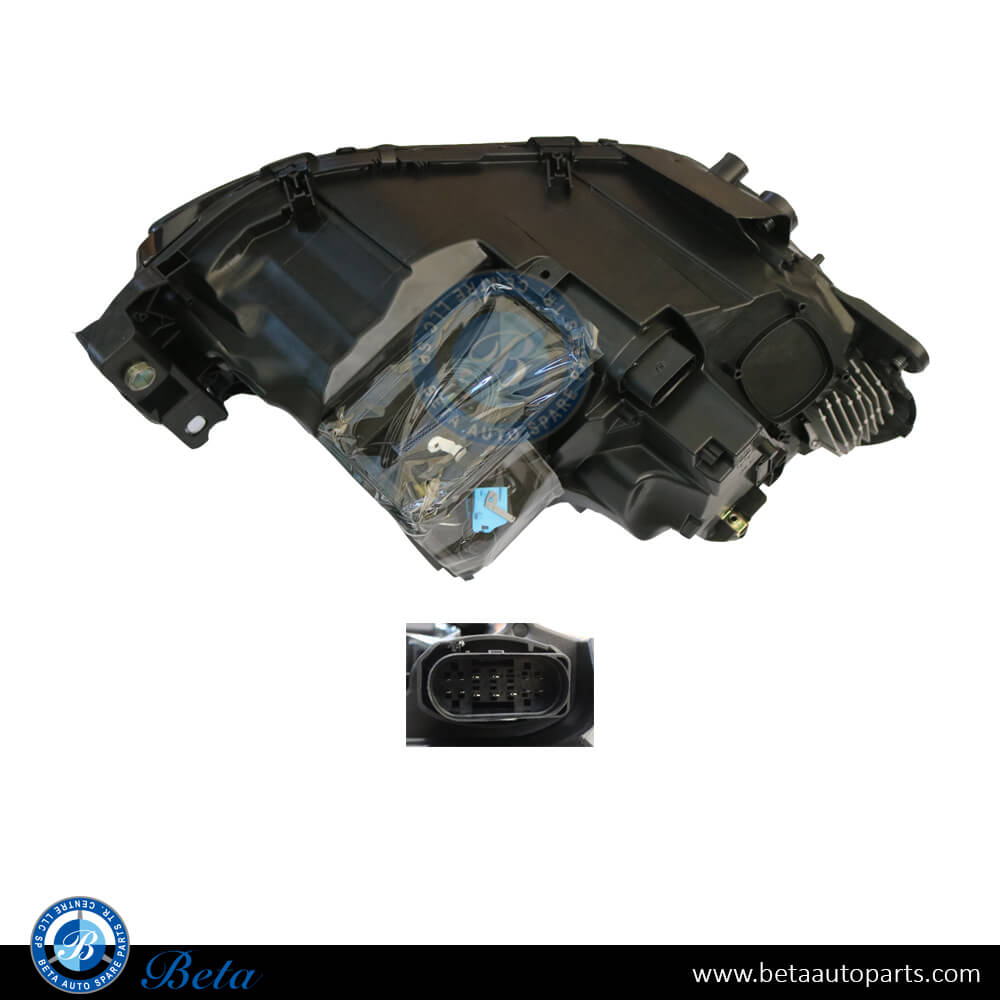 Left Side Headlamp Dynamic LED USA Type for Mercedes GLE-Class 2015-2018 models, Part Number 1669068103 / 1668201159